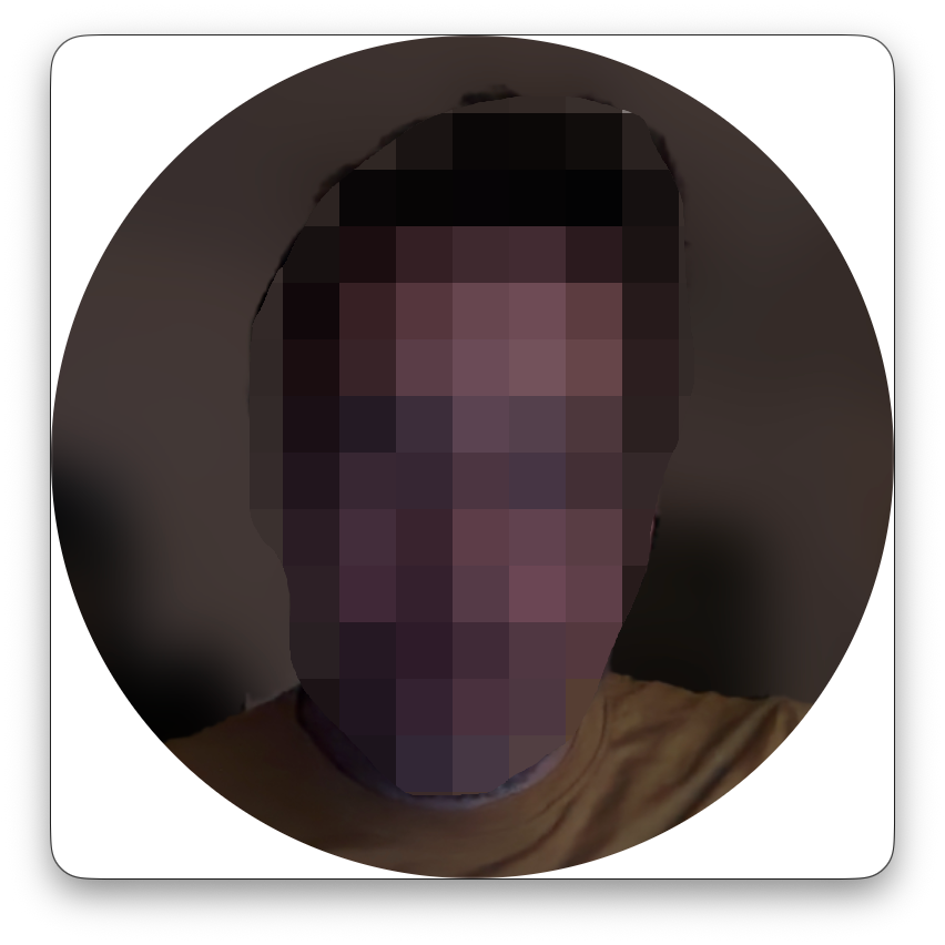 The camera in a circle